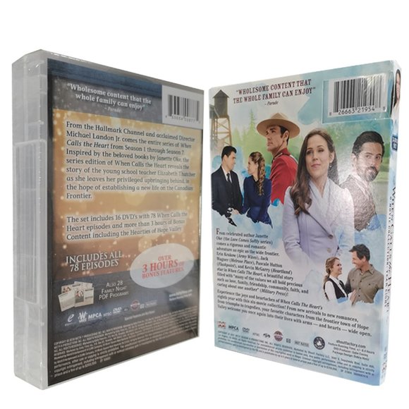 WHEN CALLS THE HEART Season 1-8 DVD New Sealed Fast Shipping  (19 -Discs) - Picture 2 of 2